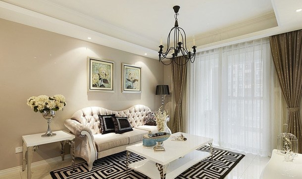 陽光麗城/130平米/現(xiàn)代簡約