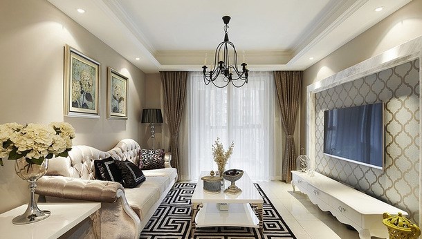 陽光麗城/130平米/現(xiàn)代簡約