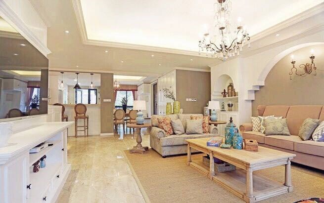 鑫苑大都匯/123平米/歐式風(fēng)格