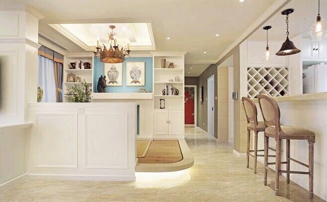 鑫苑大都匯/123平米/歐式風(fēng)格