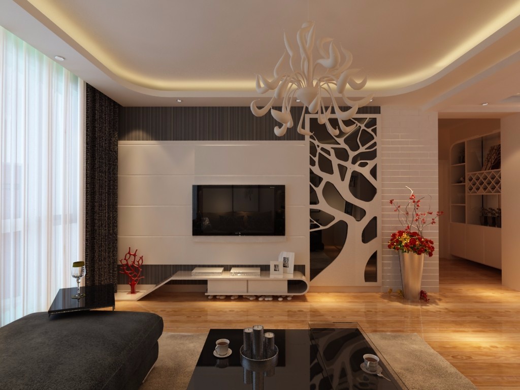 西安金地西灃公元122平三居室-簡約風格