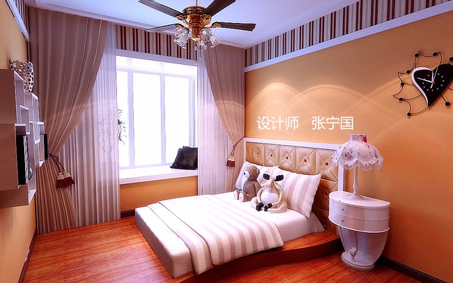 國家電網(wǎng)小區(qū)/155平米/簡約溫馨風格