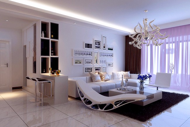 國(guó)家電網(wǎng)小區(qū)/155平米/黑白灰簡(jiǎn)約