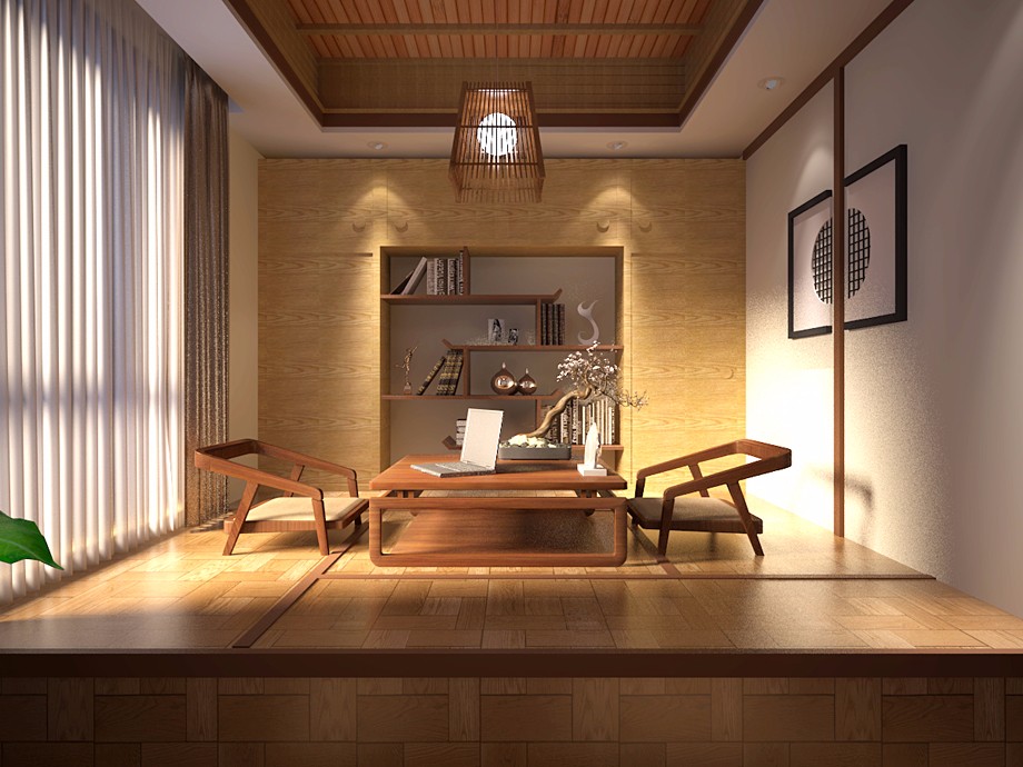 藍(lán)田縣湯峪鎮(zhèn)/260躍層/新中式風(fēng)格