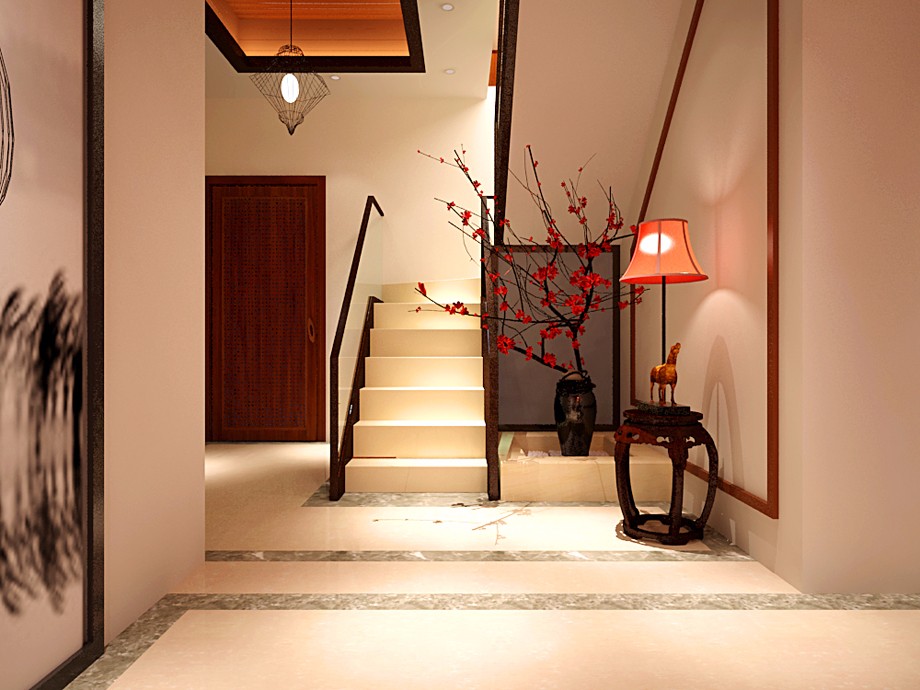 藍(lán)田縣湯峪鎮(zhèn)/260躍層/新中式風(fēng)格