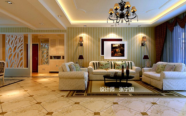 楊凌人才公寓小區(qū)/190平米/四居室歐式田園