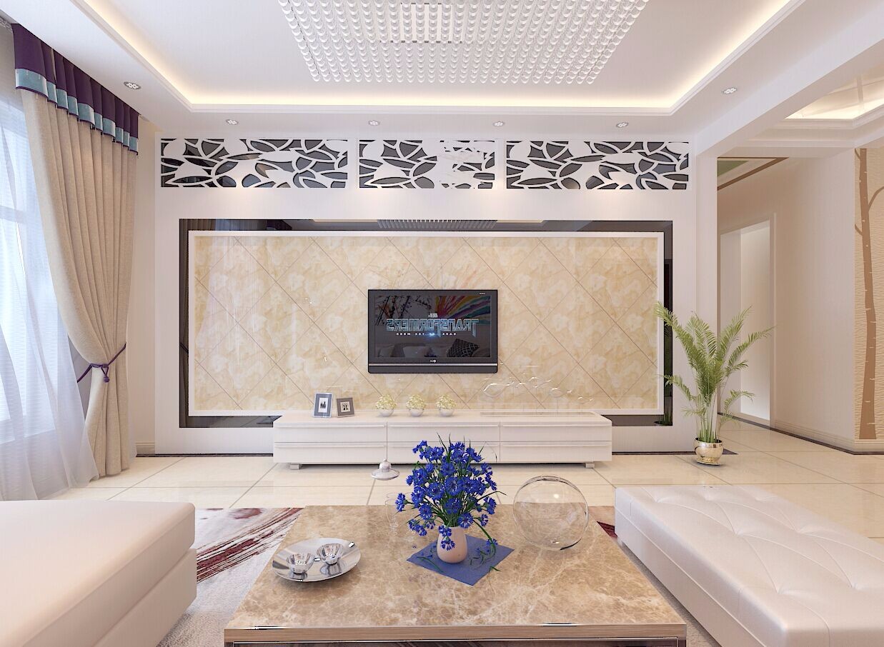 西安龍湖花千樹120平三室 簡約風(fēng)格