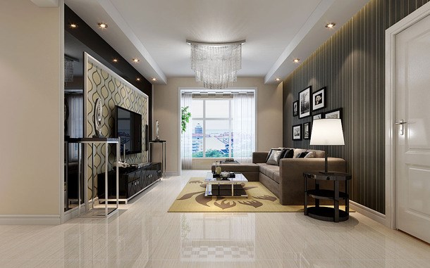 華清佳苑/128平米/現(xiàn)代簡(jiǎn)約