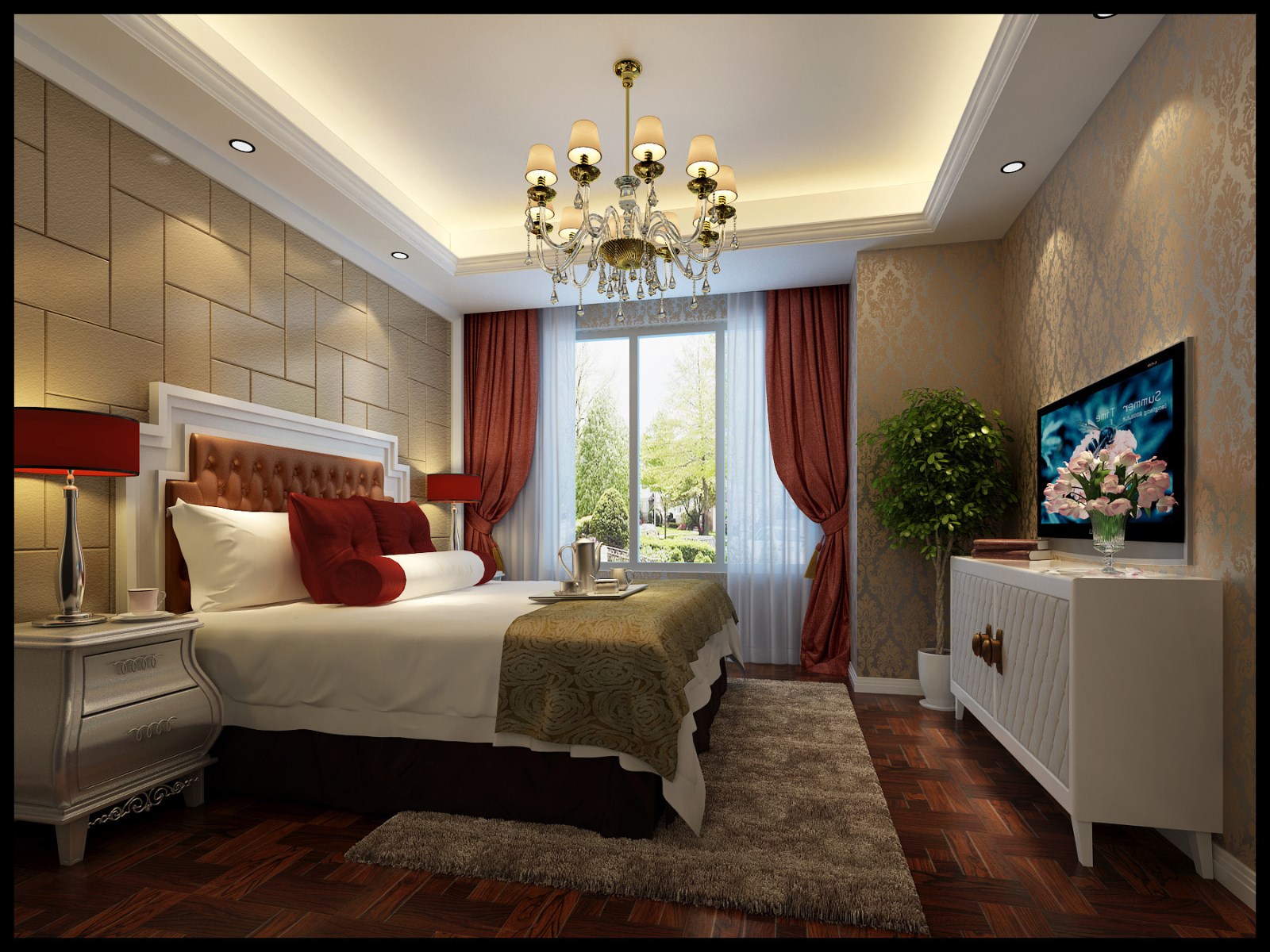 銅雀臺/108+27平米/新古典風格