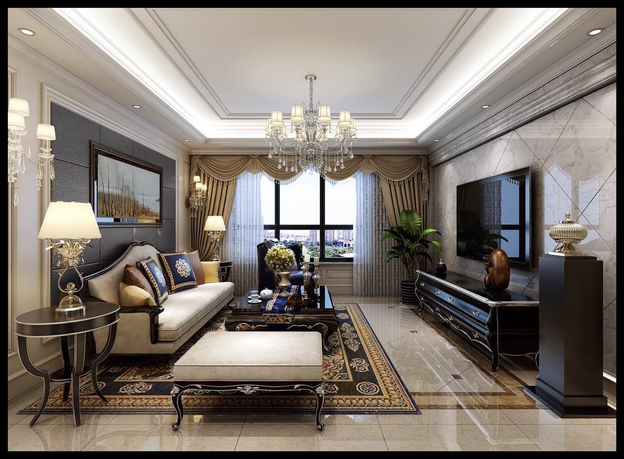 銅雀臺(tái)/128平米/歐式風(fēng)格