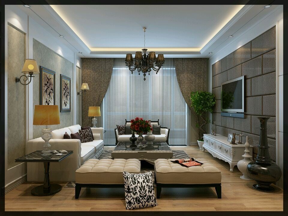 銅雀臺(tái)/135平米/歐式風(fēng)格