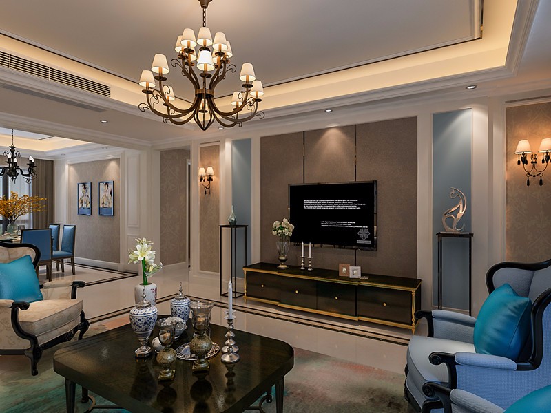 金輝公園里/160平米/簡(jiǎn)歐風(fēng)格