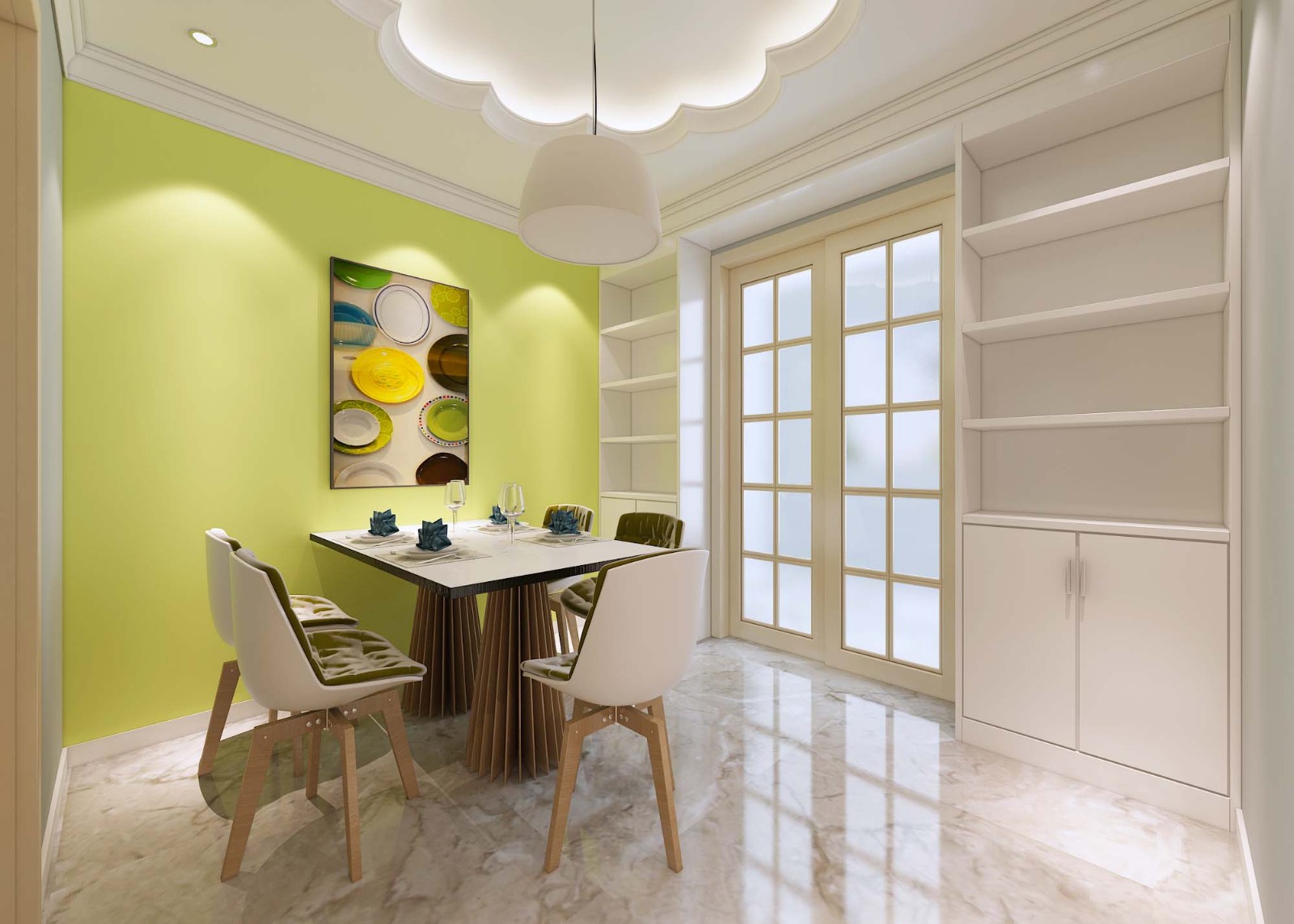 金輝悅府-三居室113平-簡(jiǎn)約風(fēng)格