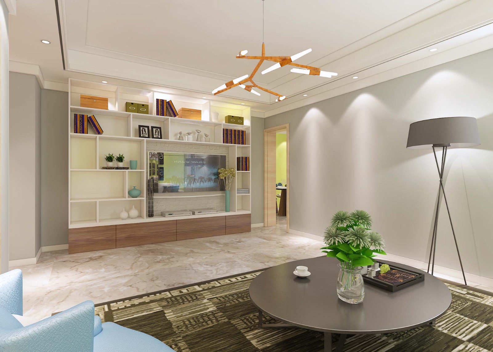 金輝悅府-三居室113平-簡(jiǎn)約風(fēng)格