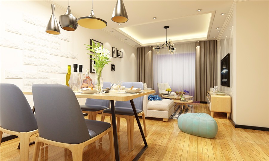 金科天籟城110平方米現(xiàn)代風(fēng)格