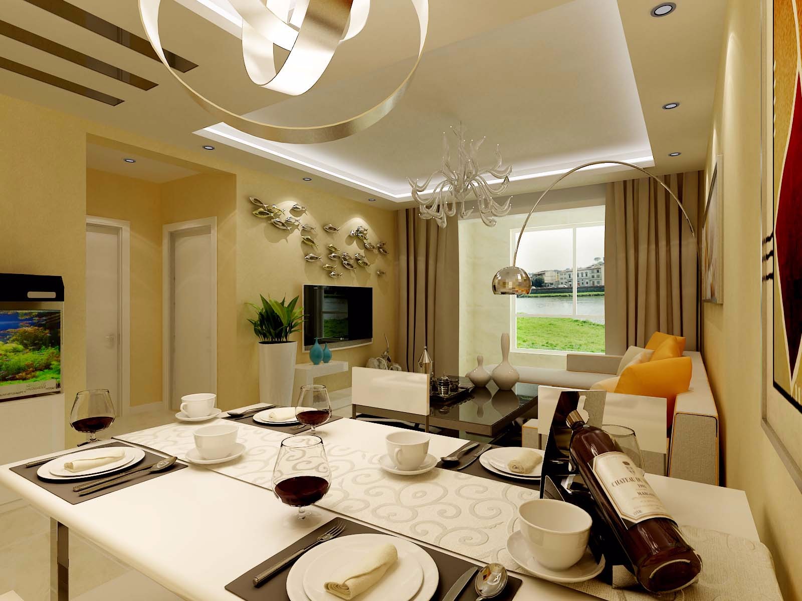 城市錦上90平方現(xiàn)代簡(jiǎn)約