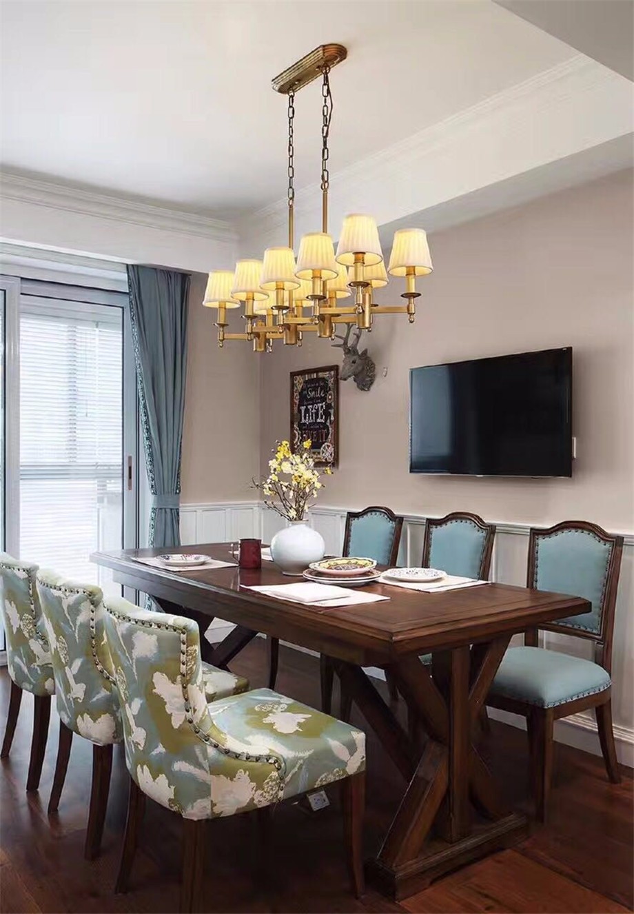 金泰新理城100平簡(jiǎn)美風(fēng)格設(shè)計(jì)案例