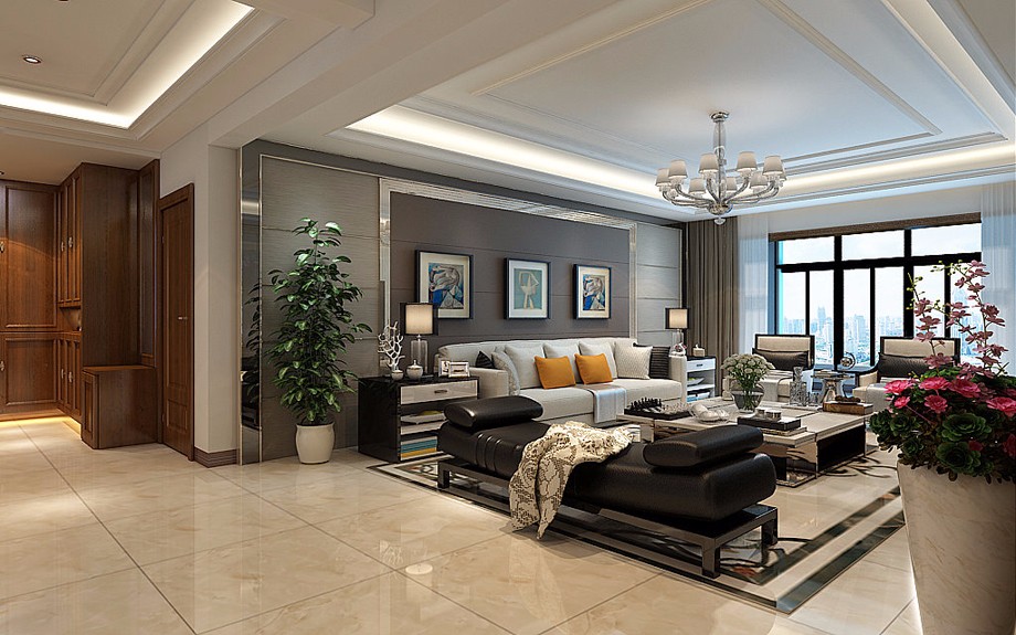 第四軍醫(yī)大學(xué)/280平米/現(xiàn)代簡(jiǎn)約風(fēng)格裝修