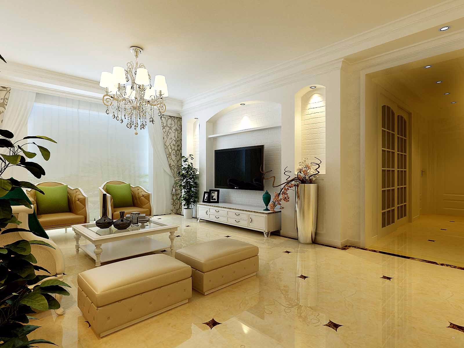 興盛園137平米簡美風(fēng)格設(shè)計方案