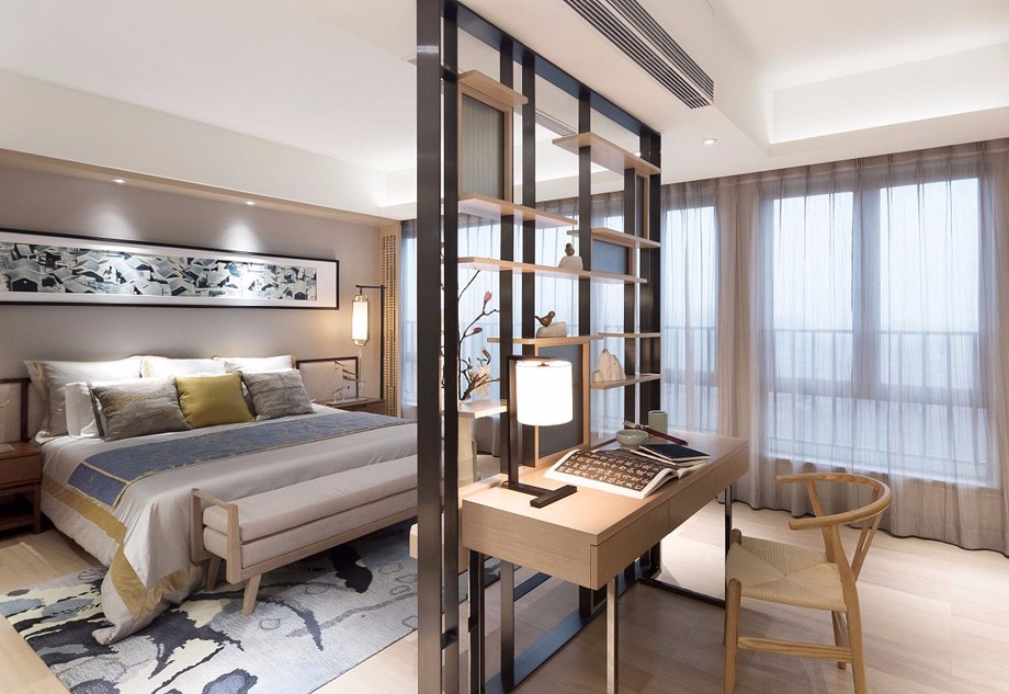 西市佳郡小區(qū)/268平米/新中式風(fēng)格裝修