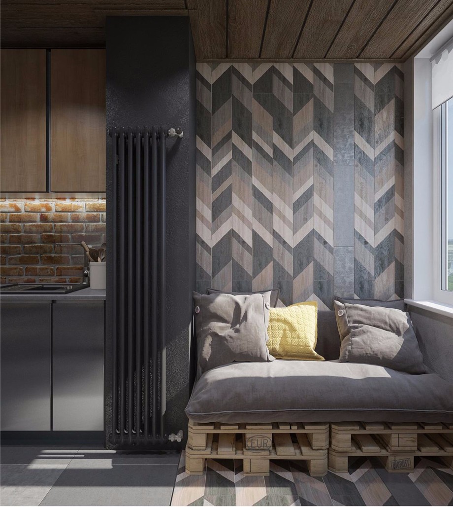 西市佳郡/210平米/工業(yè)風格裝修