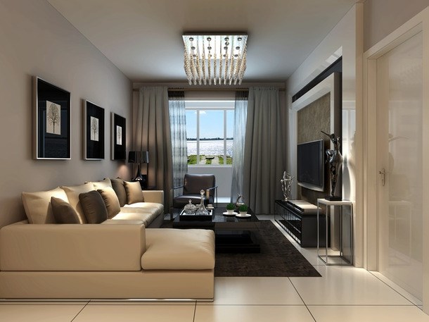 曲江觀邸/123平米/現(xiàn)代風格