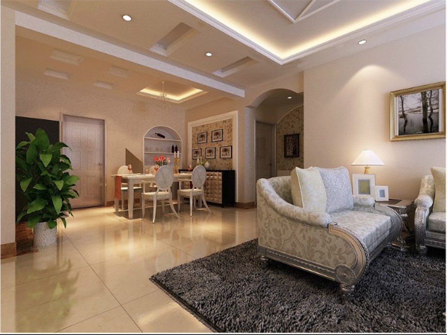 御景城/137平米/歐式風格