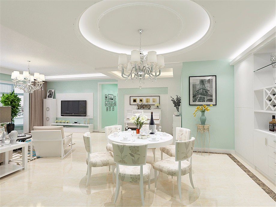 曲江觀邸158平米簡(jiǎn)約風(fēng)格設(shè)計(jì)方案