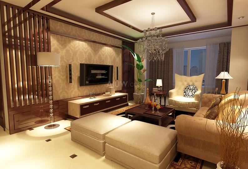 金科天籟城/121平米/中式風(fēng)格