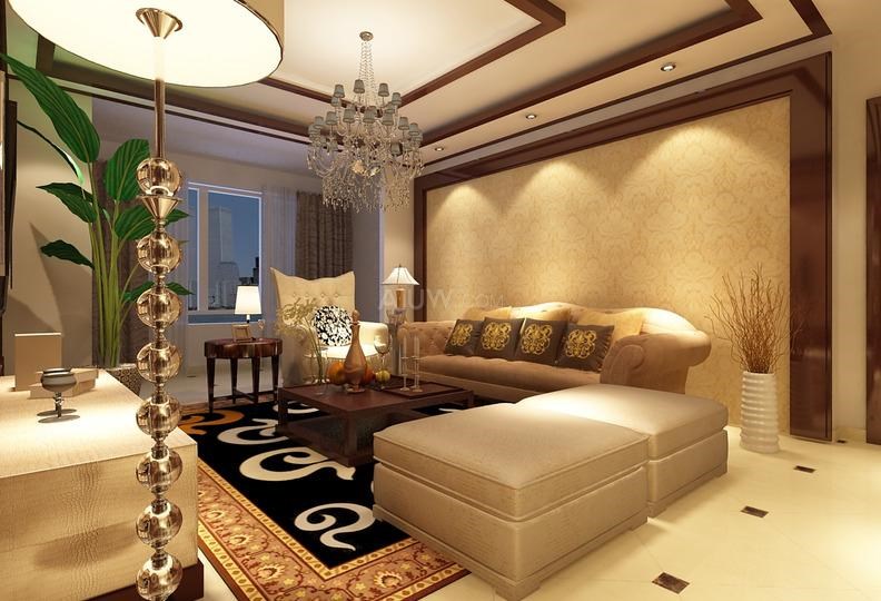 金科天籟城/121平米/中式風(fēng)格