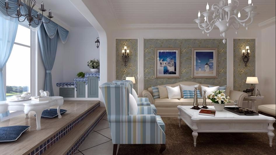 建邦華庭小區(qū)地中海風(fēng)格設(shè)計