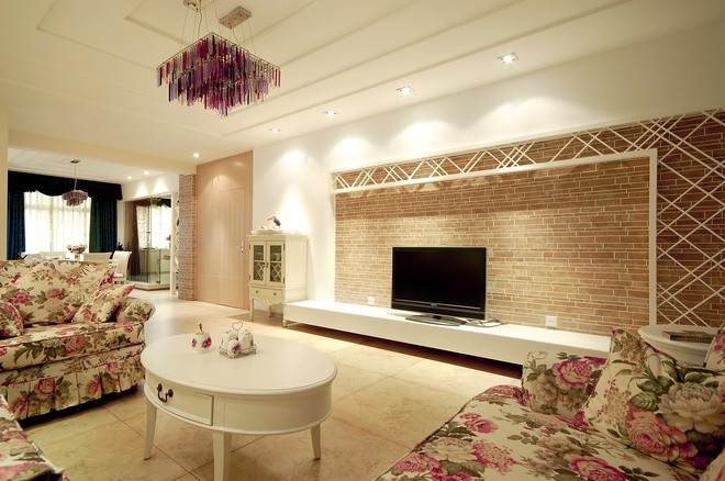 融僑城120平米田園風(fēng)格設(shè)計