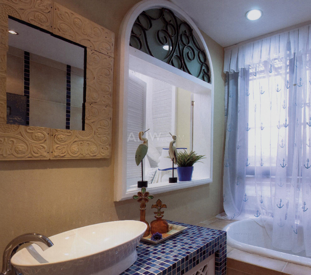 開元第一城120平米地中海裝修風(fēng)格