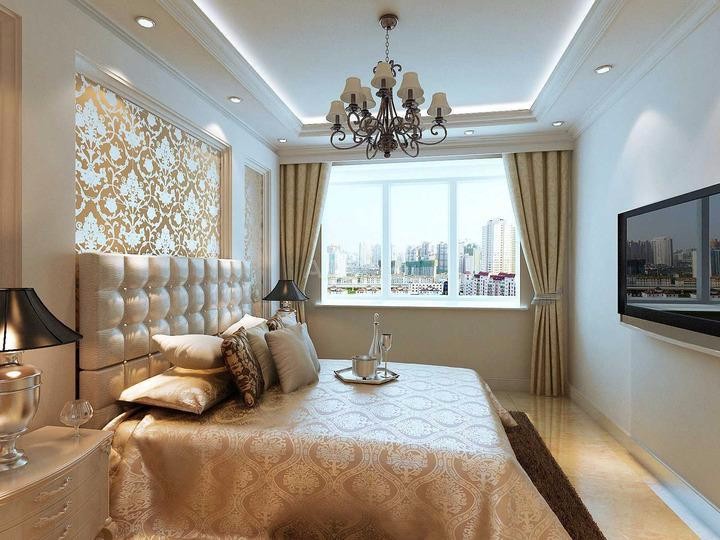 金科天籟城110平米簡歐風(fēng)格設(shè)計(jì)方案