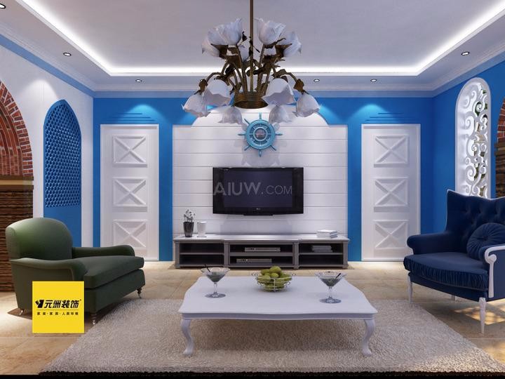 雅居樂鉑瑯鳯地中海風(fēng)格設(shè)計(jì)方案