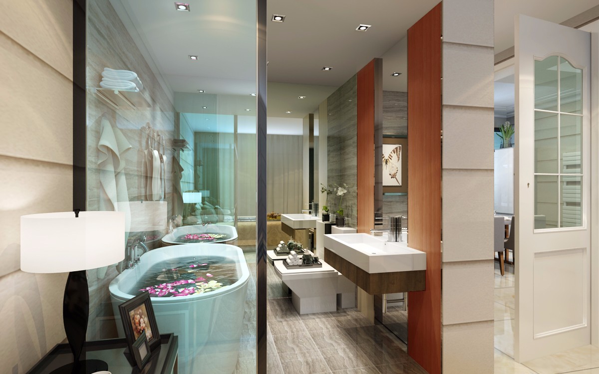 石油城小區(qū)/105平米/現(xiàn)代簡(jiǎn)約裝修風(fēng)格