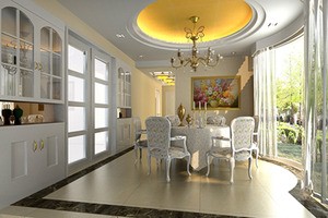 白樺林國(guó)際145平米歐式風(fēng)格設(shè)計(jì)