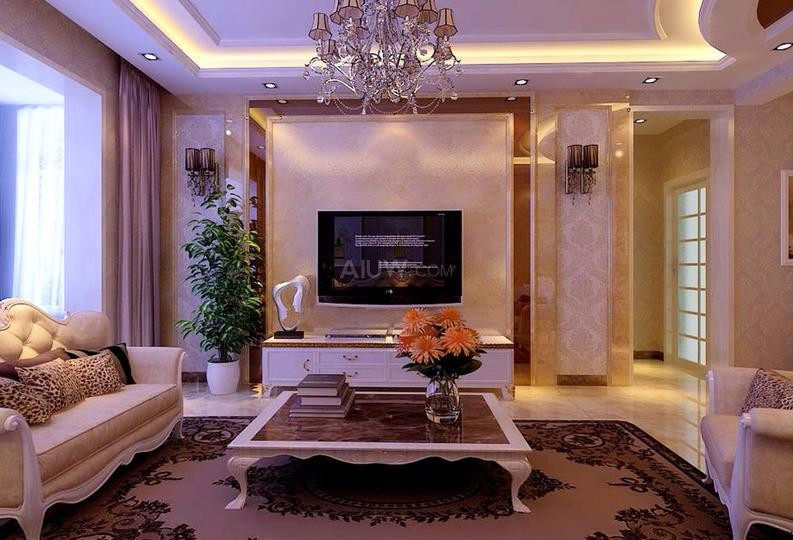 白樺林國際145平米歐式風格設計