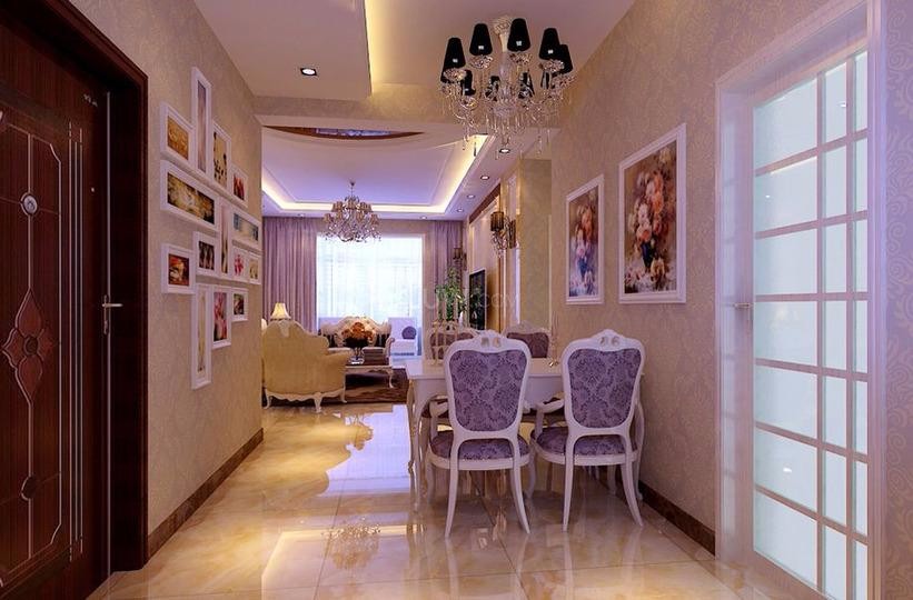 白樺林國際145平米歐式風格設計