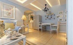 開(kāi)元第一城98平米地中海風(fēng)格