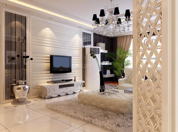 白樺林國際145平米歐式風(fēng)格設(shè)計