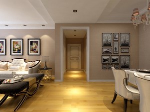 翡翠城小區(qū)/119平米/簡歐風(fēng)格