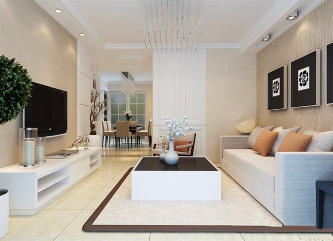 開元第一城110平米現(xiàn)代簡約風(fēng)格