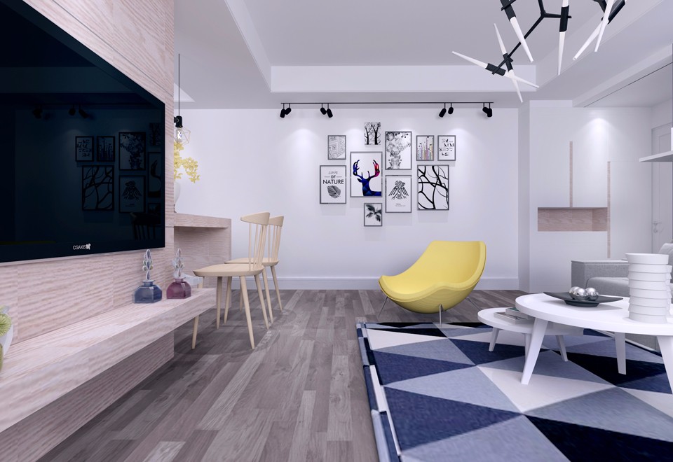 羅馬景福城/129平米/北歐風格裝修