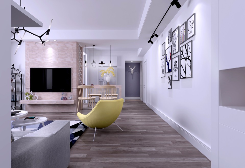 羅馬景福城/129平米/北歐風格裝修