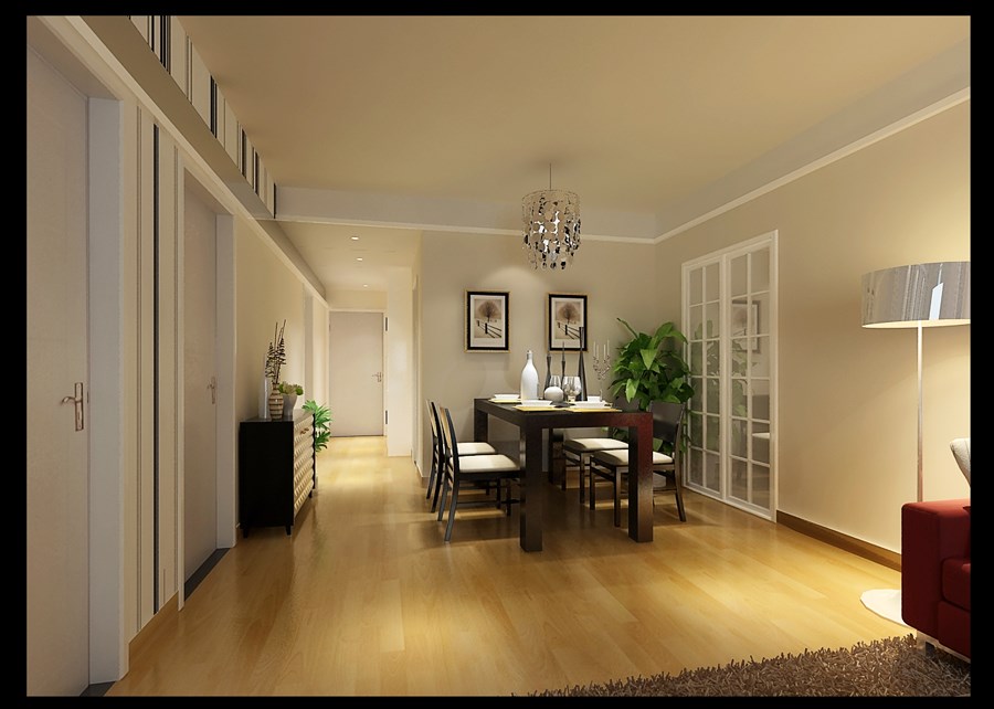 凱旋城/86平米/現(xiàn)代簡約風格