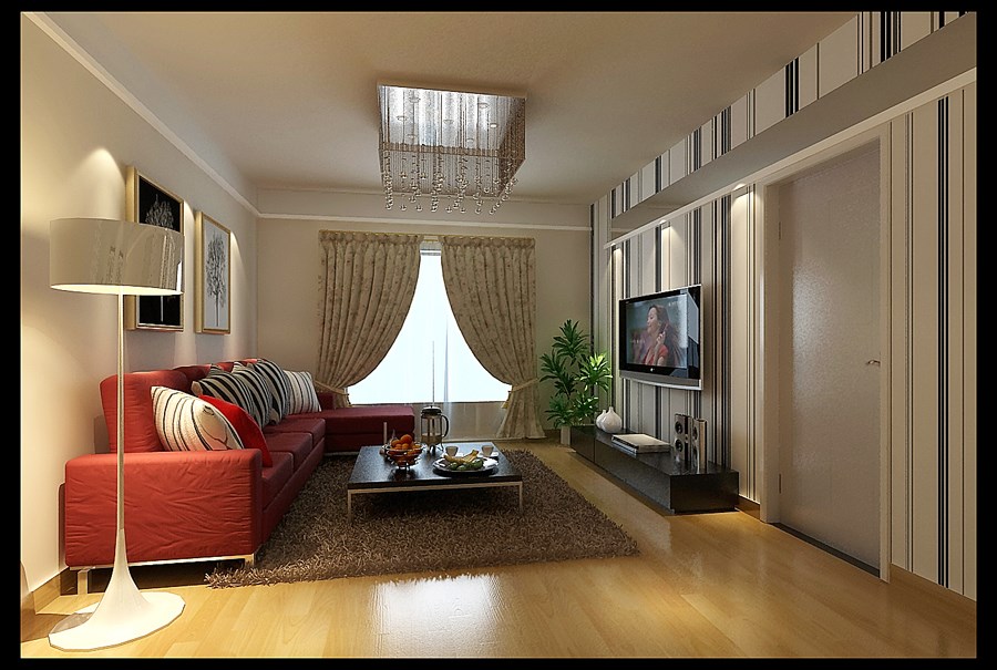 凱旋城/86平米/現(xiàn)代簡約風格