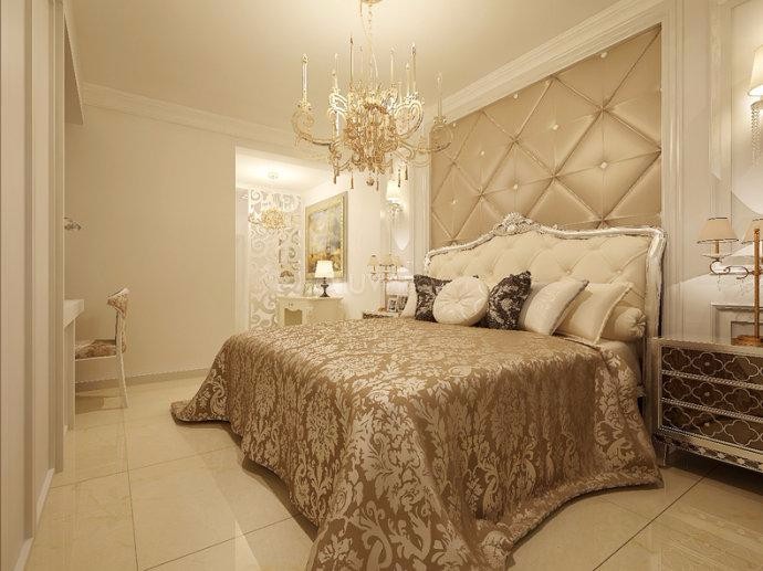 白樺林國際145平米歐式風(fēng)格設(shè)計