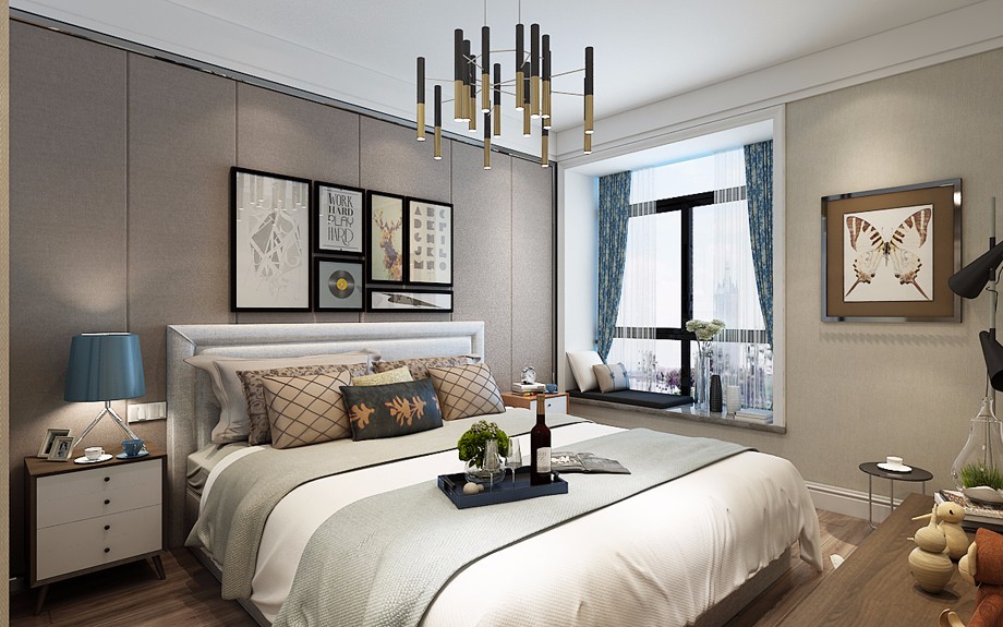 金泰假日花城/140平米/現(xiàn)代簡(jiǎn)約風(fēng)格裝修