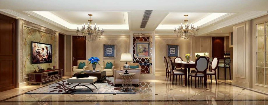 湖城大境/230平米/歐式風格